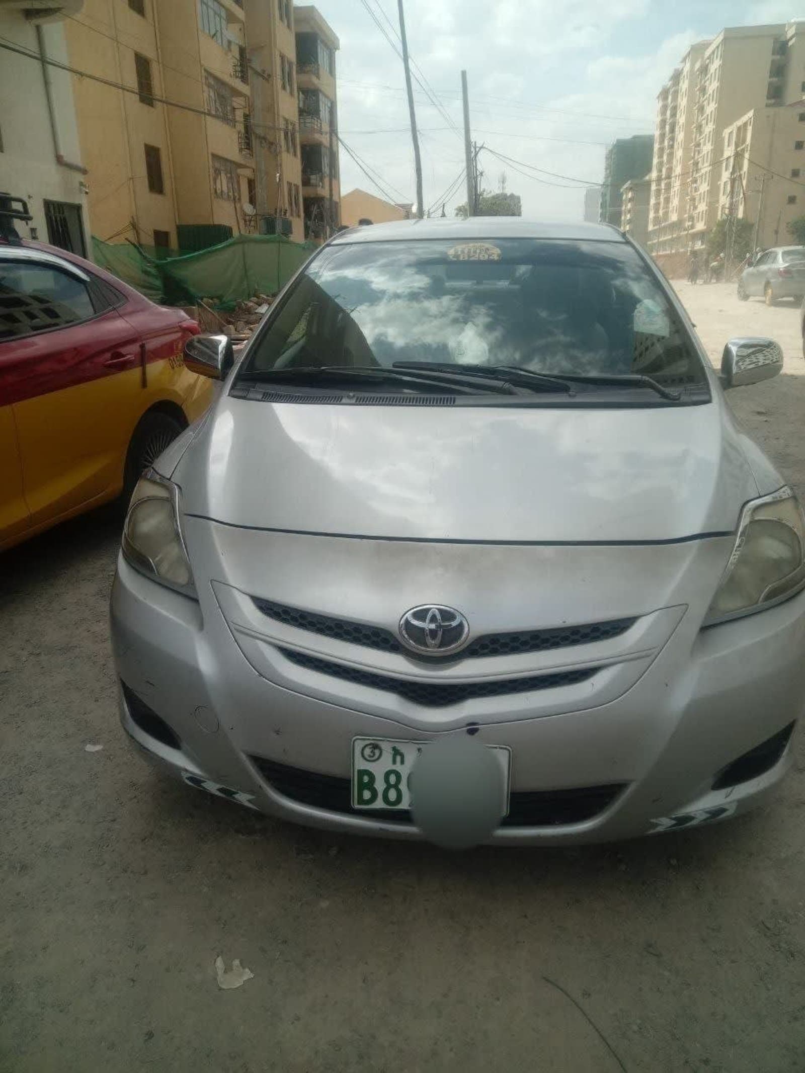 2008 Toyota Yaris Belta — photo 4