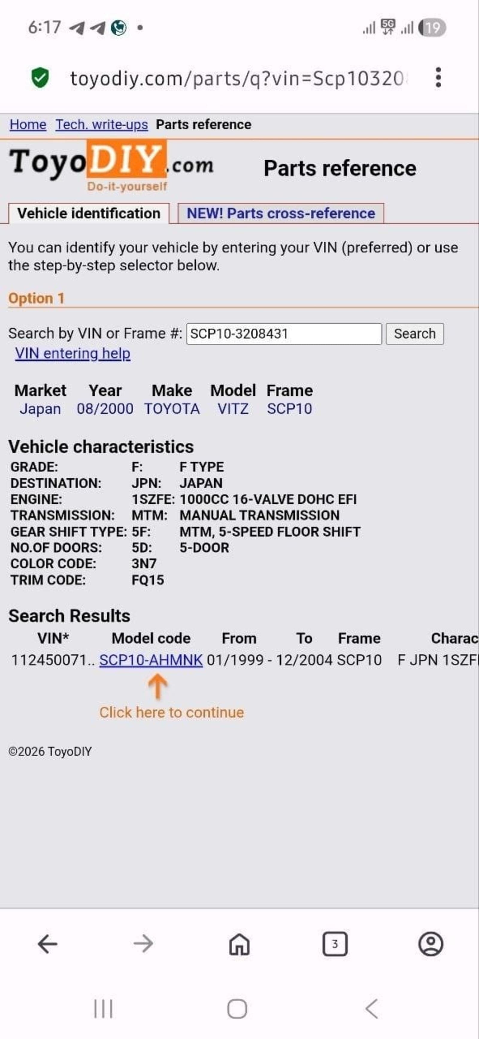 2000 Toyota Vitz Yaris — photo 3