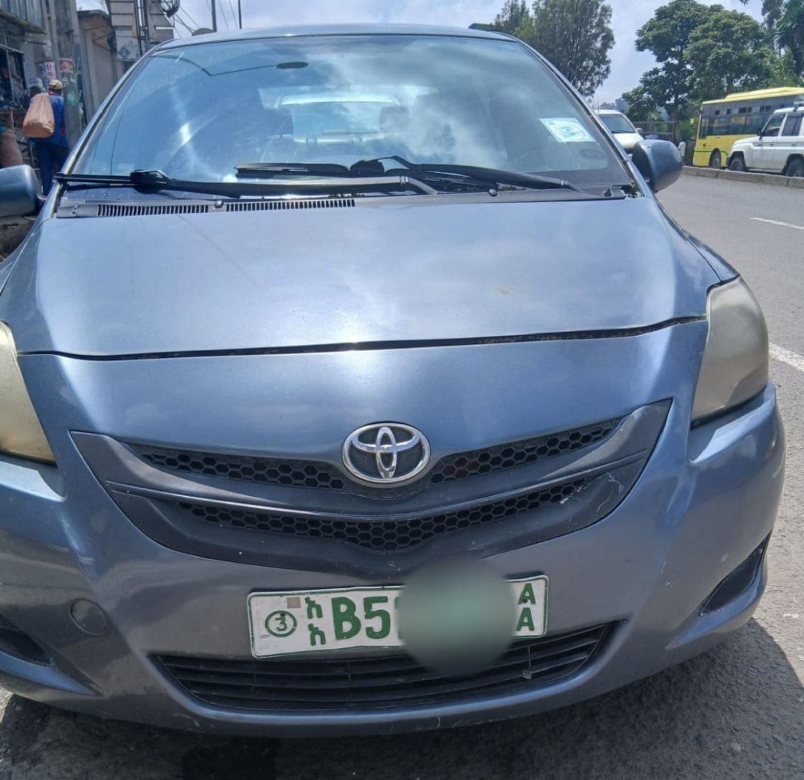 2007 Toyota Yaris Belta — photo 4