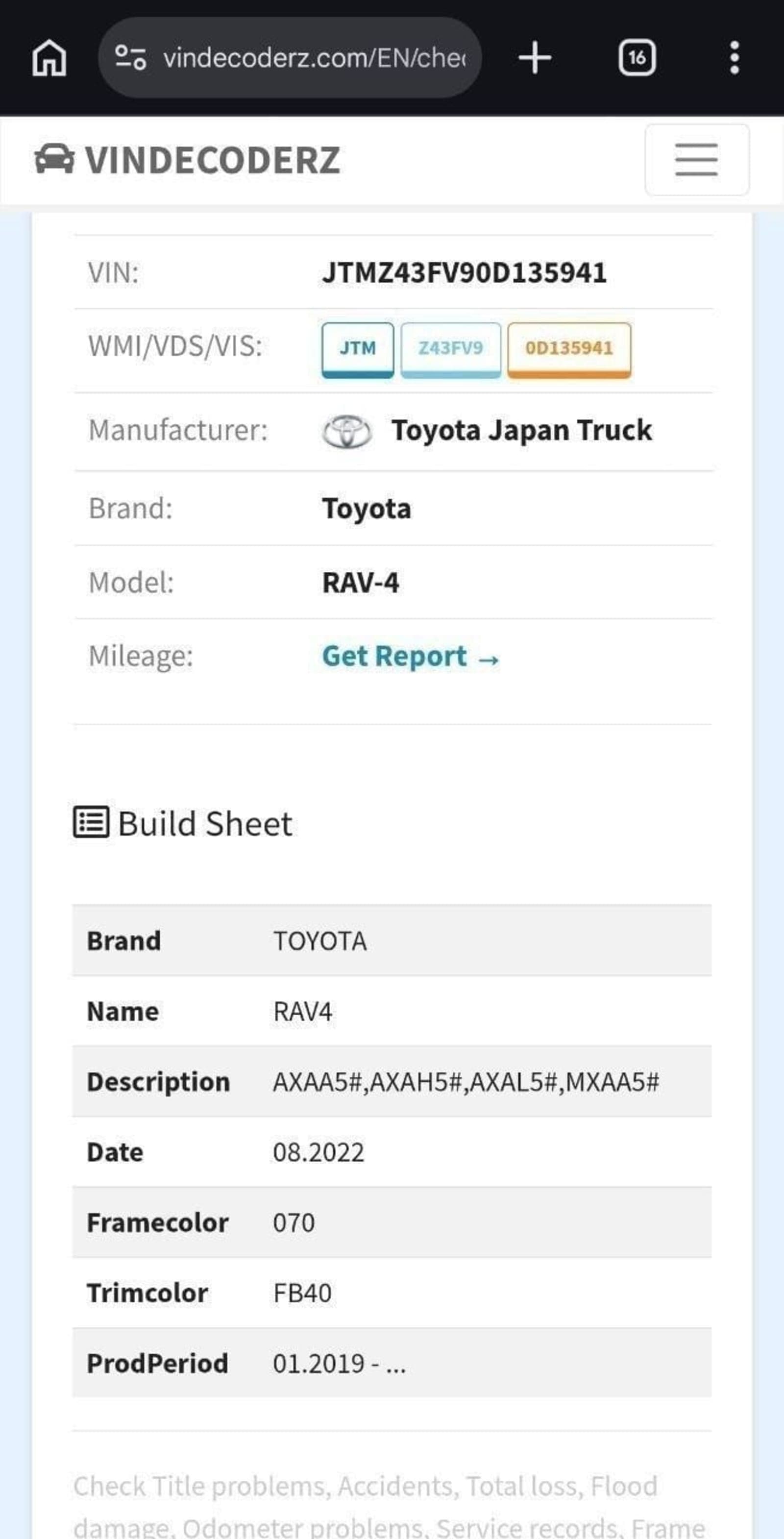 2022 Toyota Rav4