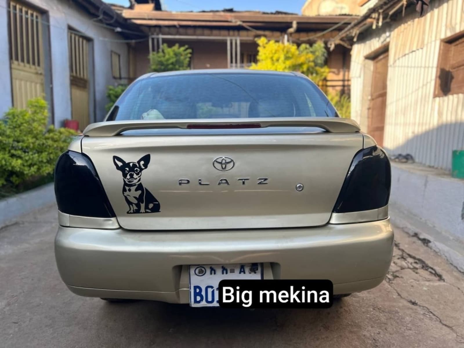 2001 Toyota Platz — photo 6