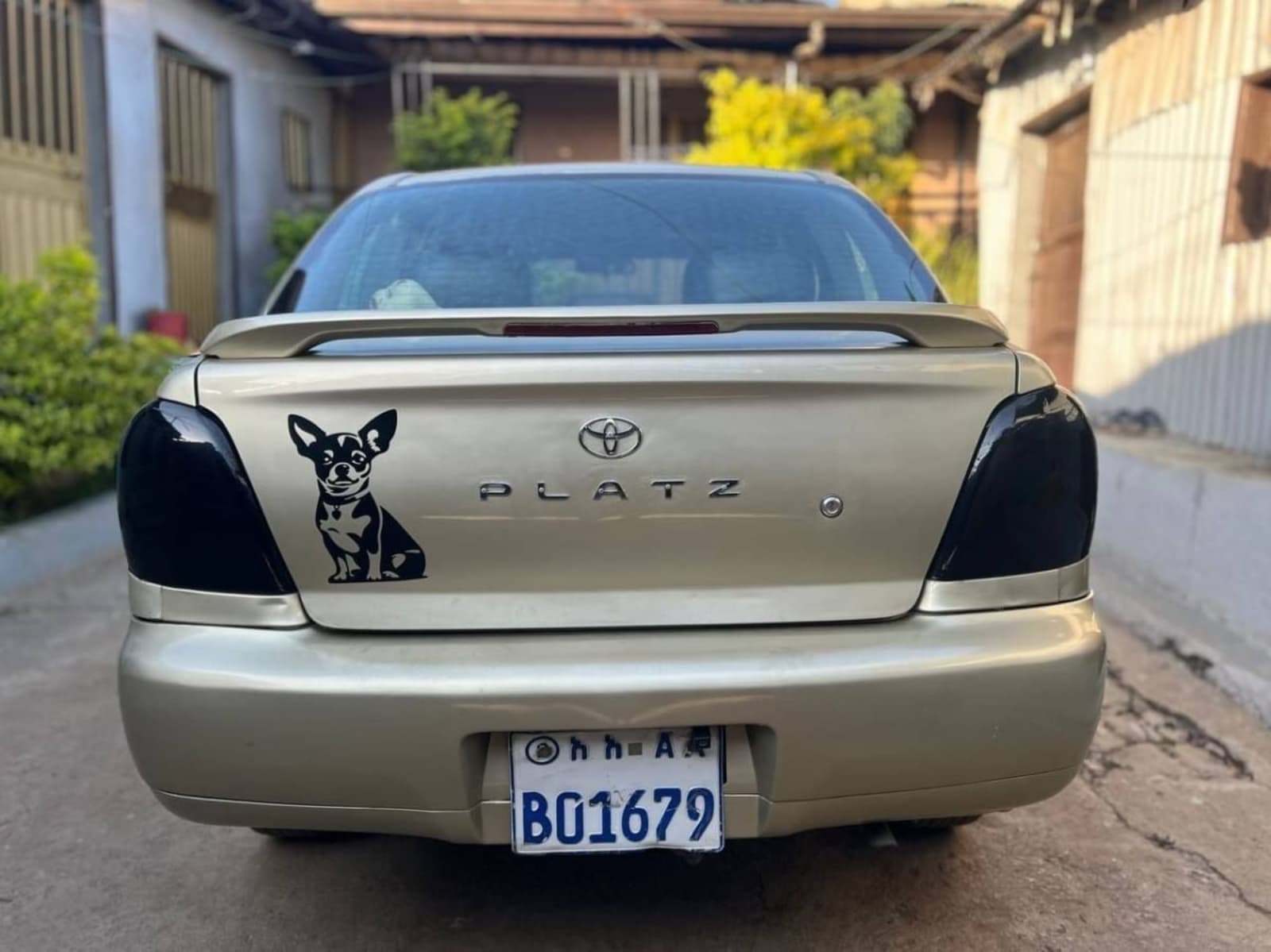 2001 Toyota Platz — photo 7