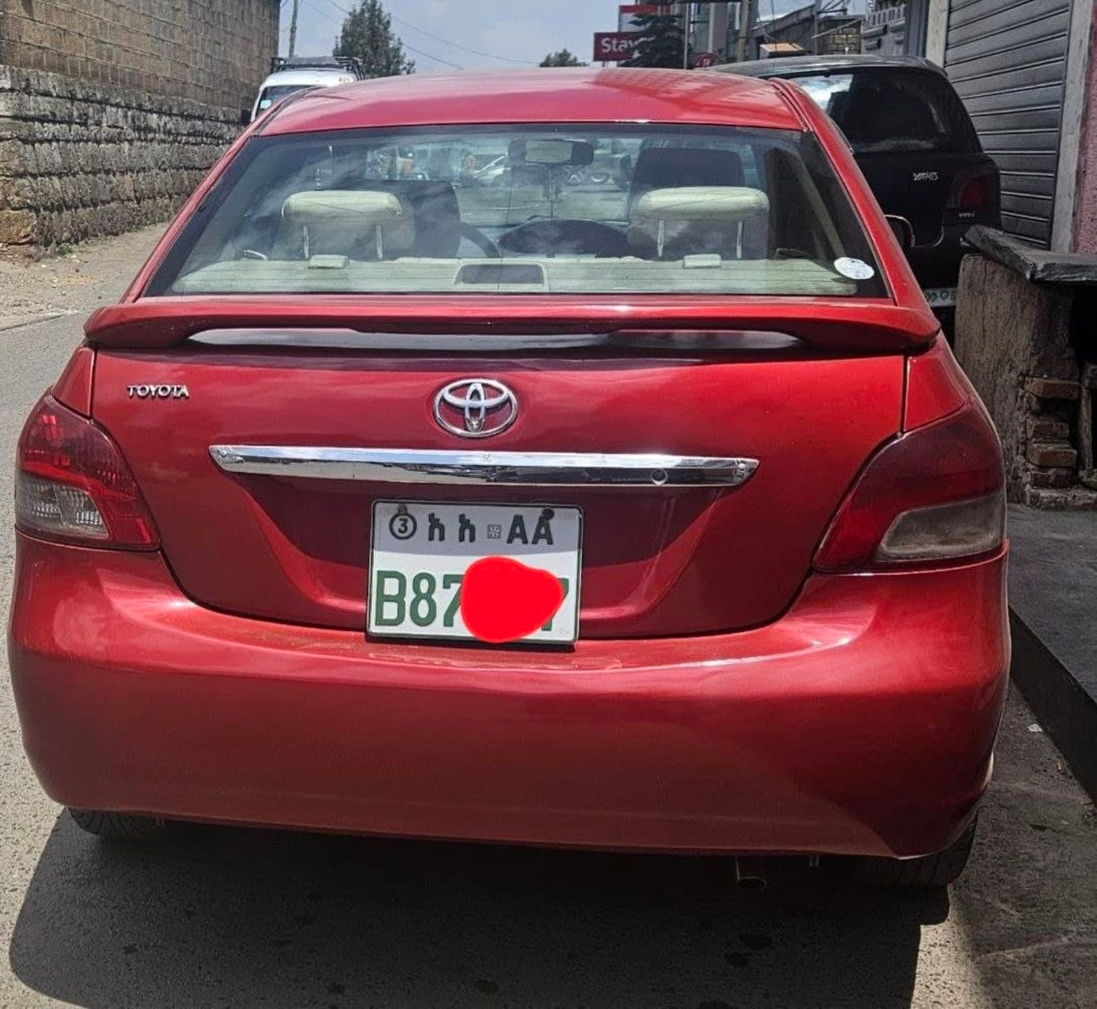 2010 Toyota Belta — photo 3