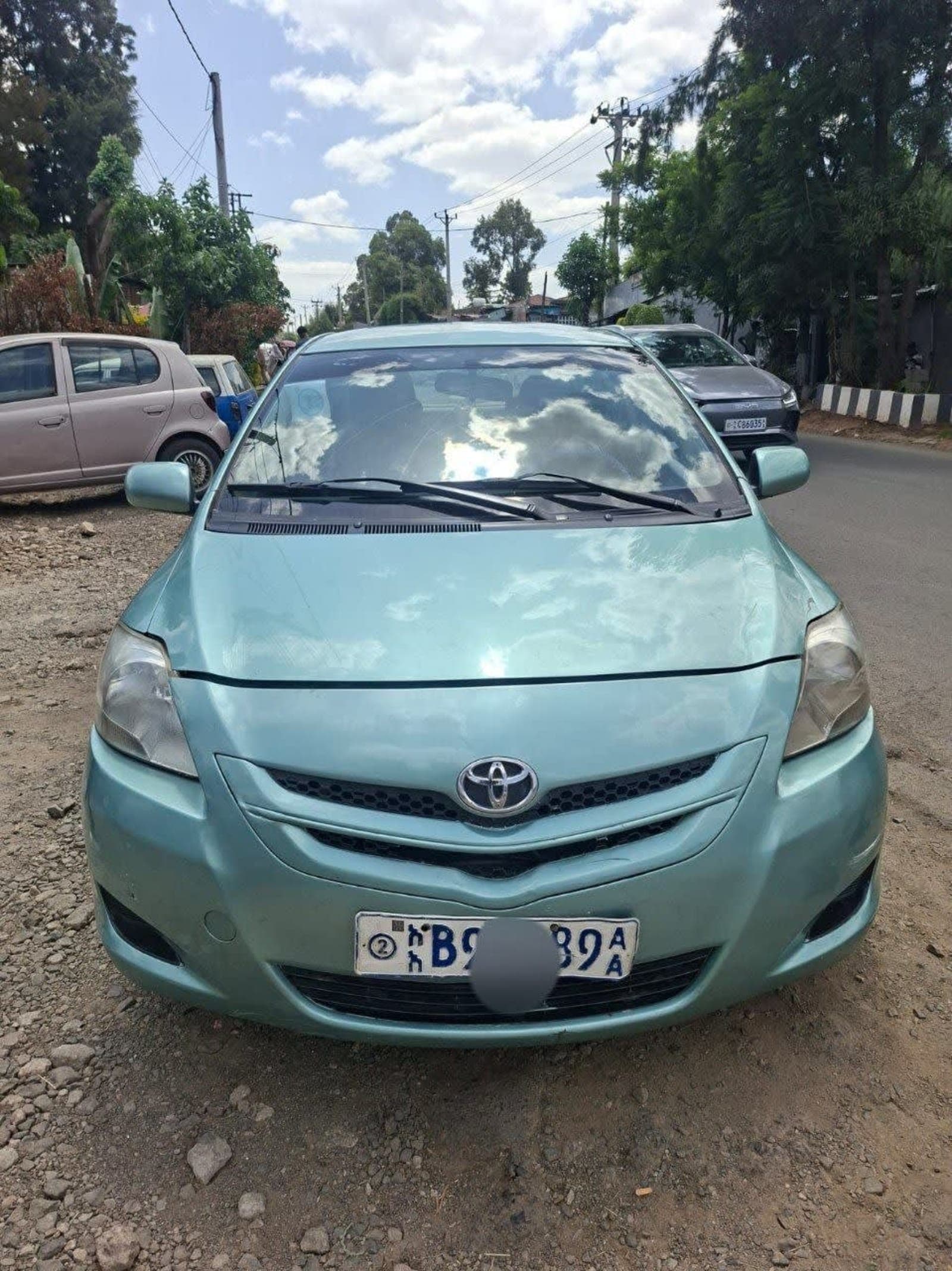 2008 Toyota Yaris Belta — photo 1
