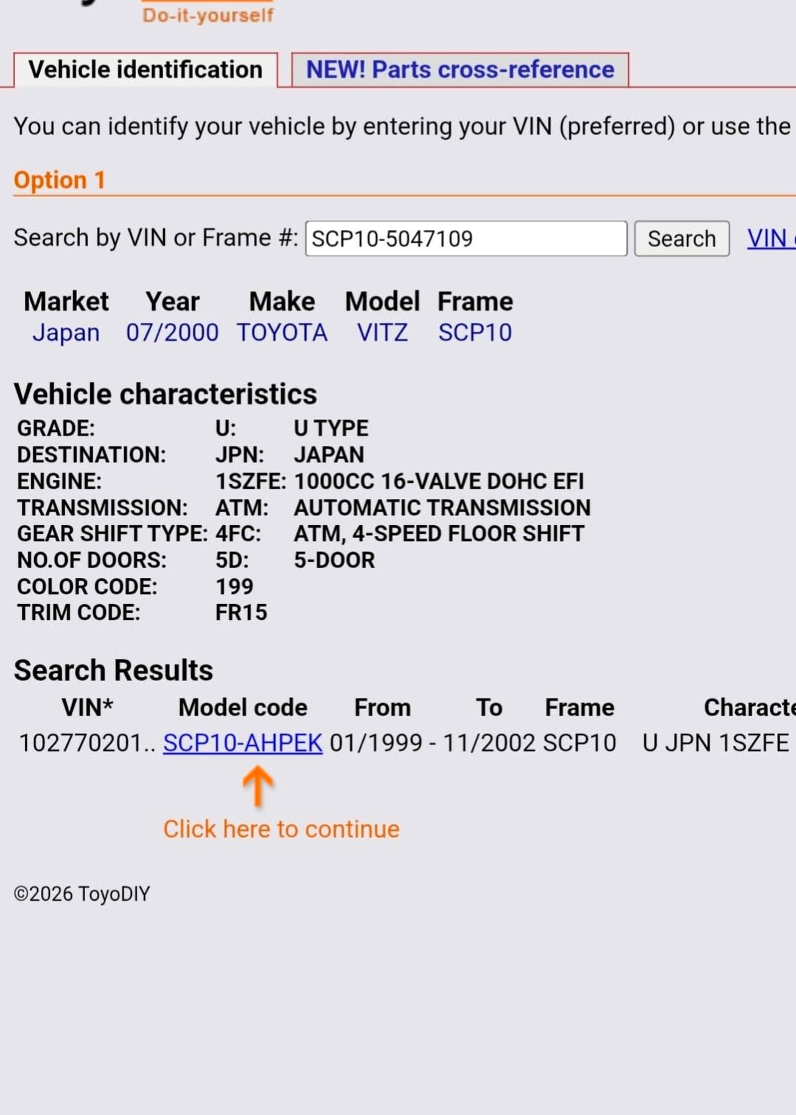 2007 Toyota Vitz